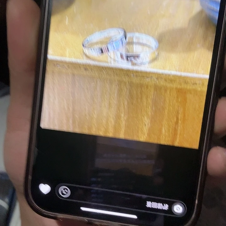 足银无足银对戒，大小可调节款