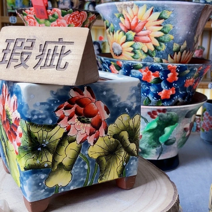 景德镇艺术手绘作品