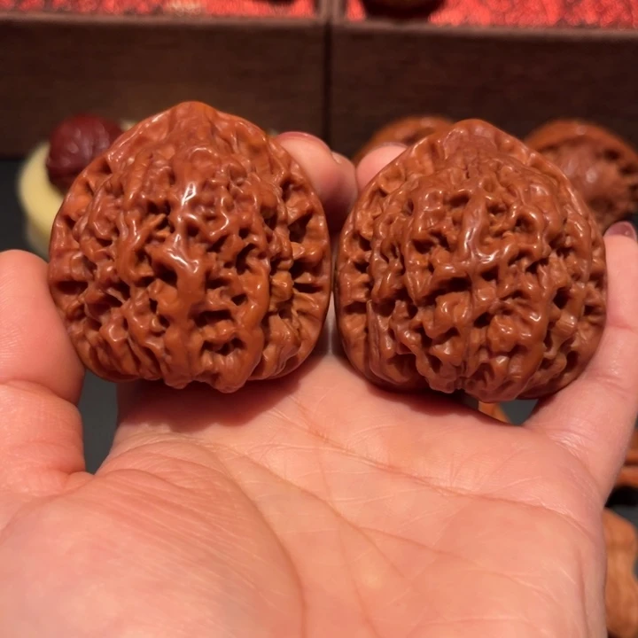 谋****吊坠文玩核桃麒麟纹官帽