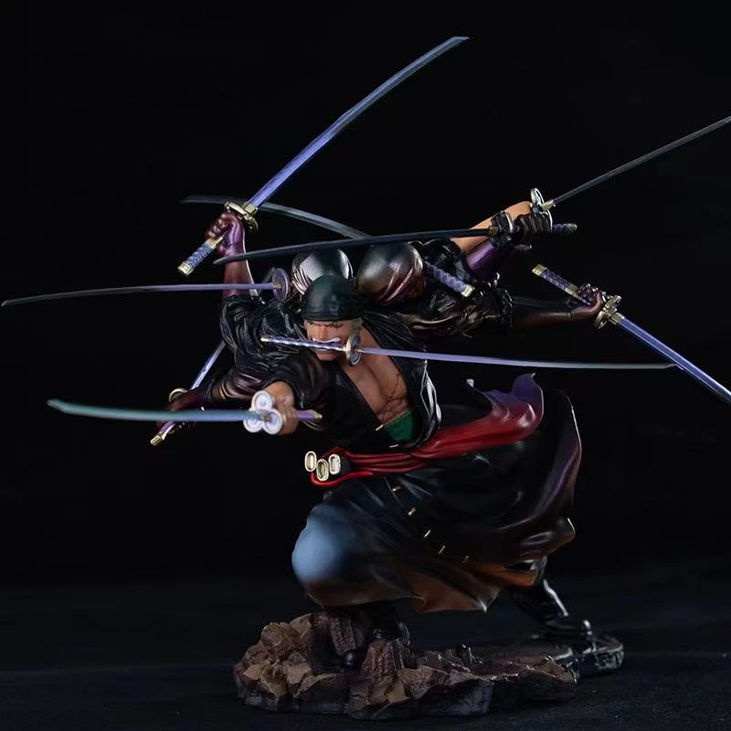 海贼王九刀阎魔索隆    优质手办模玩摆件