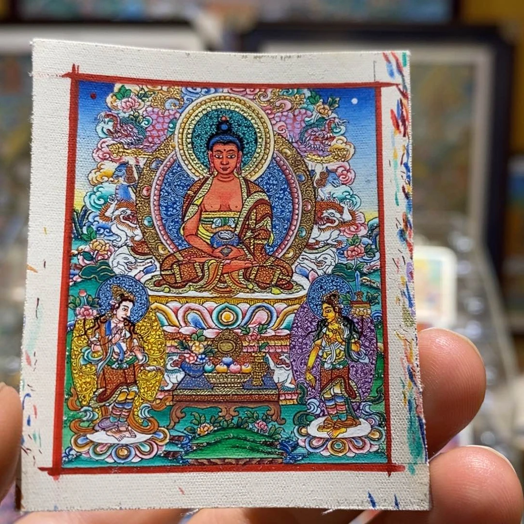 北***7吊坠唐卡唐卡艺术研究院