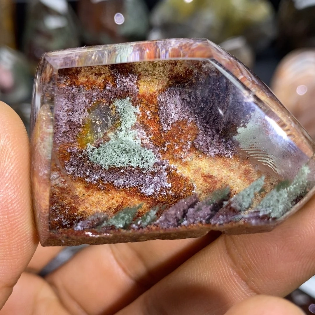 半***光珠宝半成品水晶未镶嵌