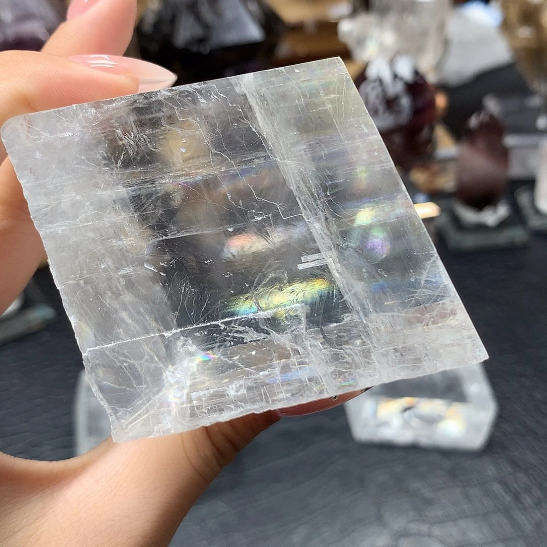 大型摆件（非配饰）未镶嵌水晶方解石