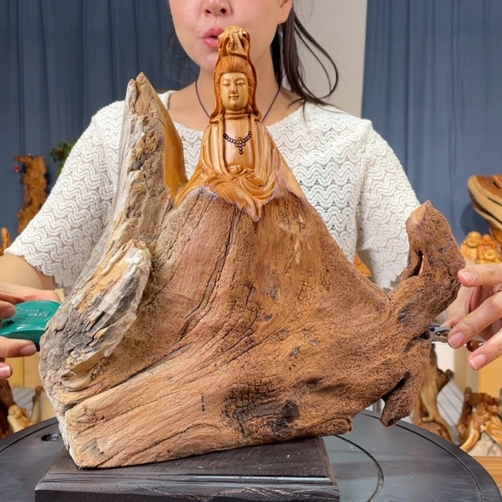 柏木（崖柏）随型摆件
