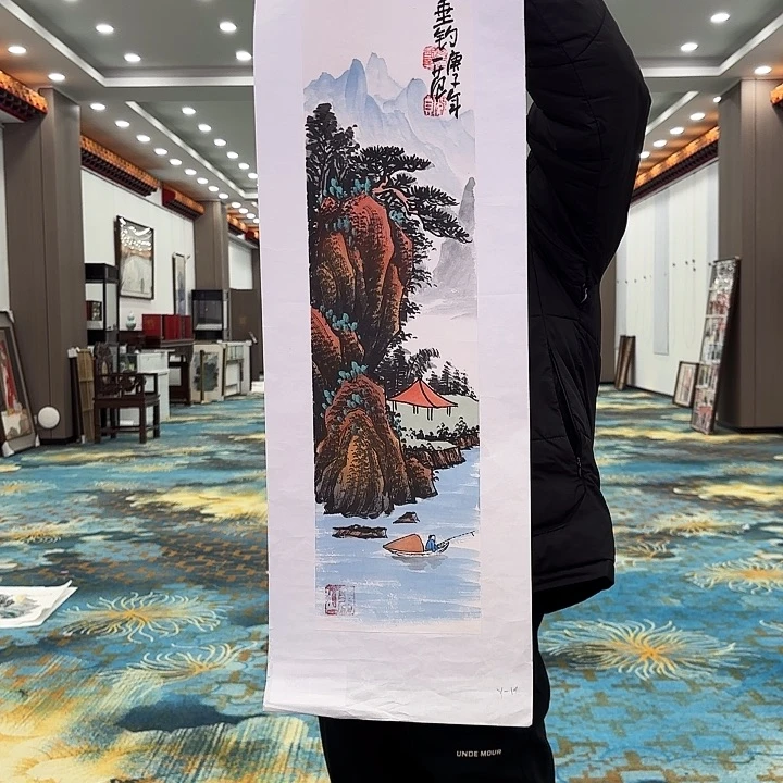 国画姜国华先生国际原作