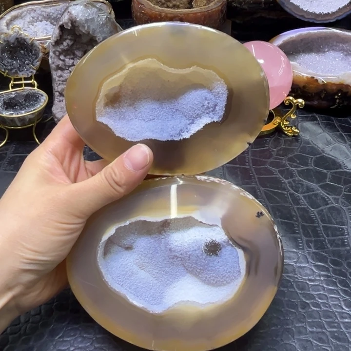 未镶嵌珠宝半成品水晶特价盆