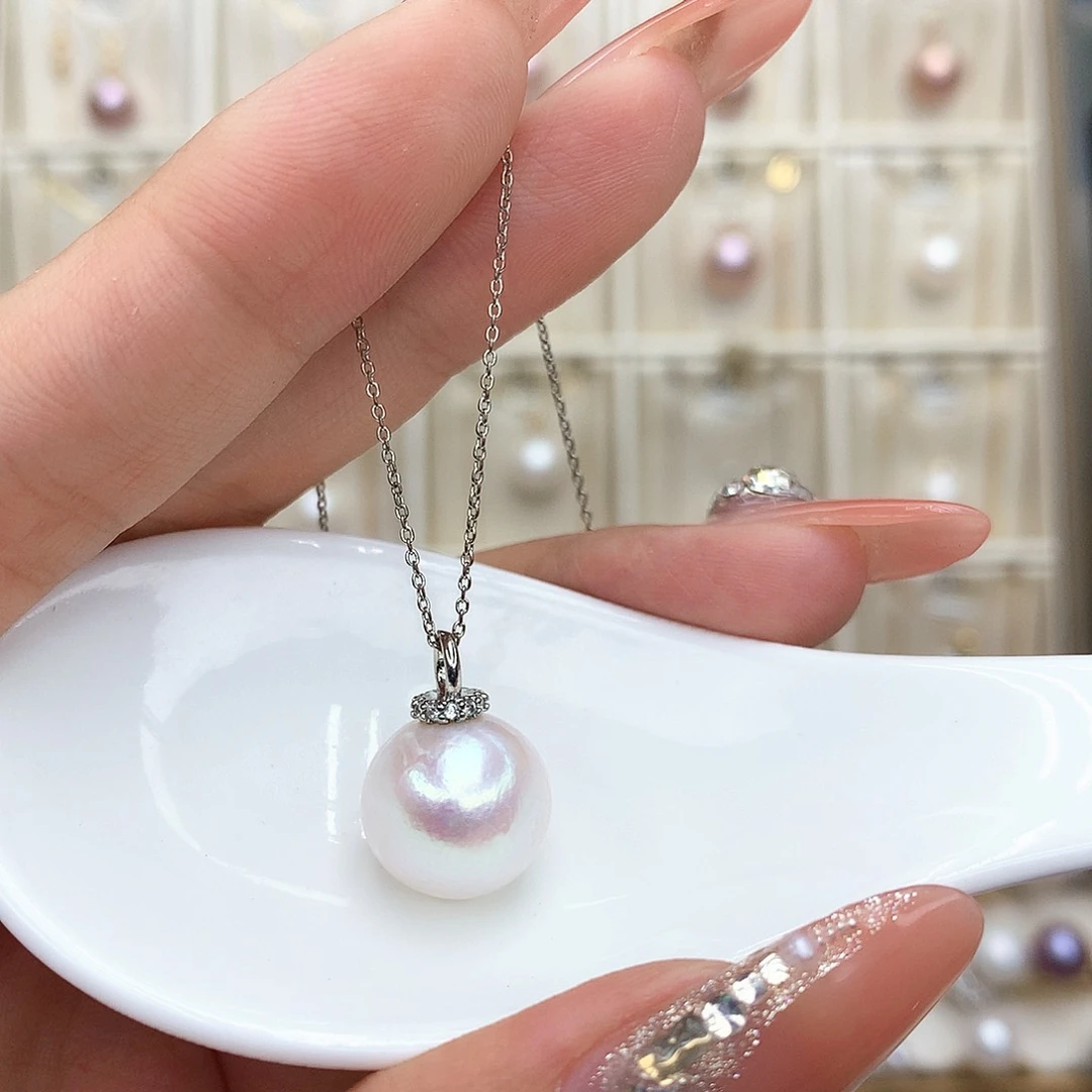 淡水珍珠合金吊坠(赠链)