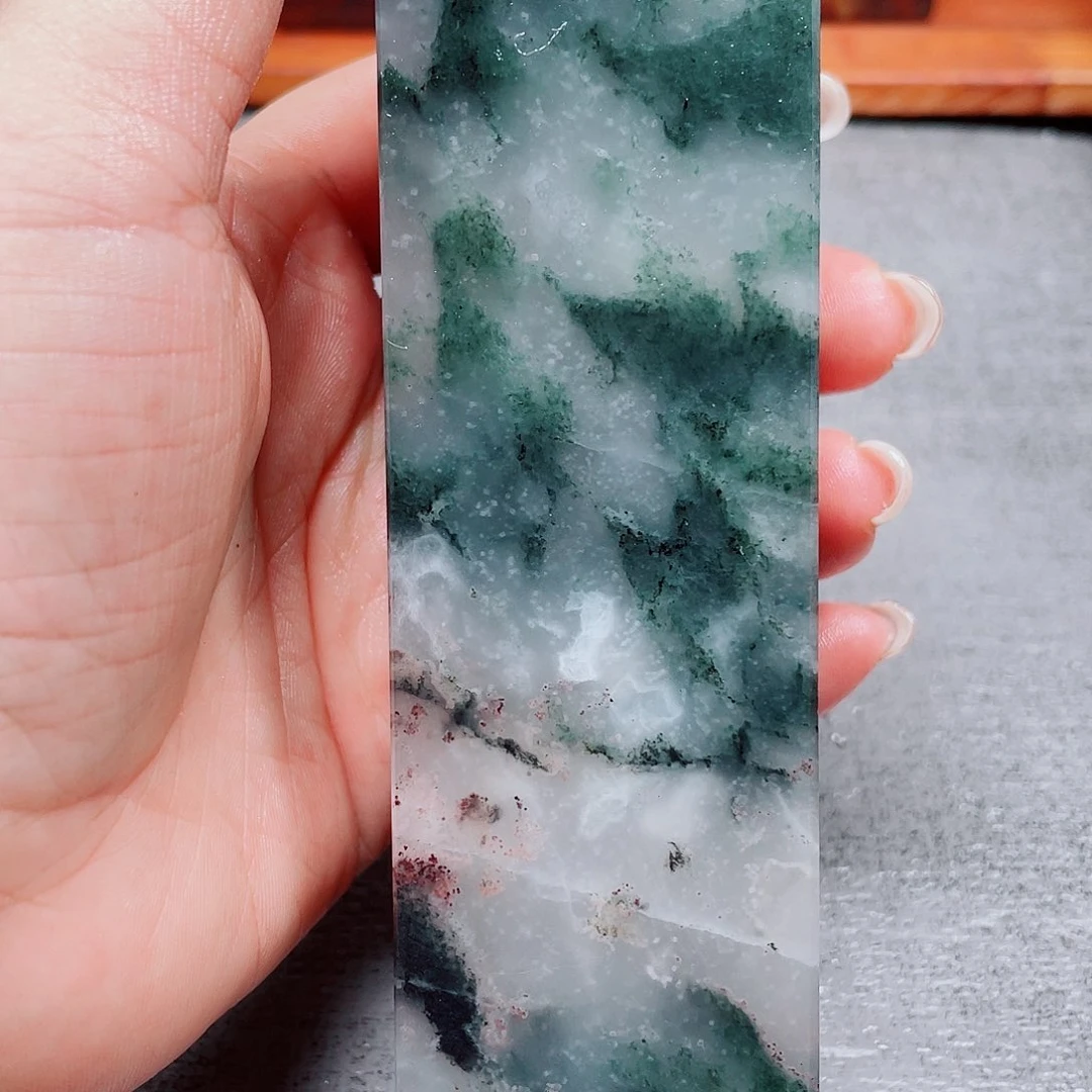 【闪购商品】玉桂林鸡血玉印章素章24