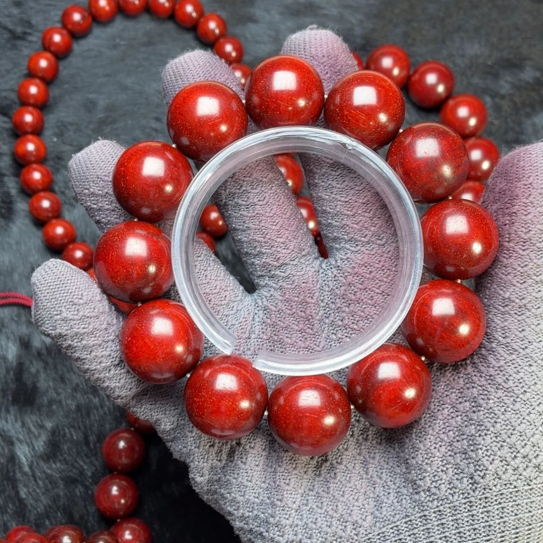 小叶紫檀手串/手链大黑龙爆星20