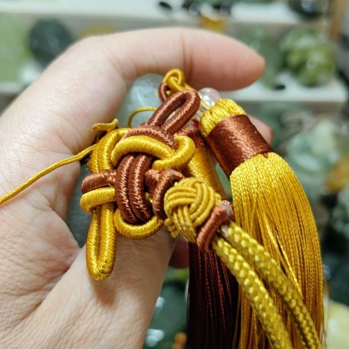 岫玉平安扣未镶嵌林*