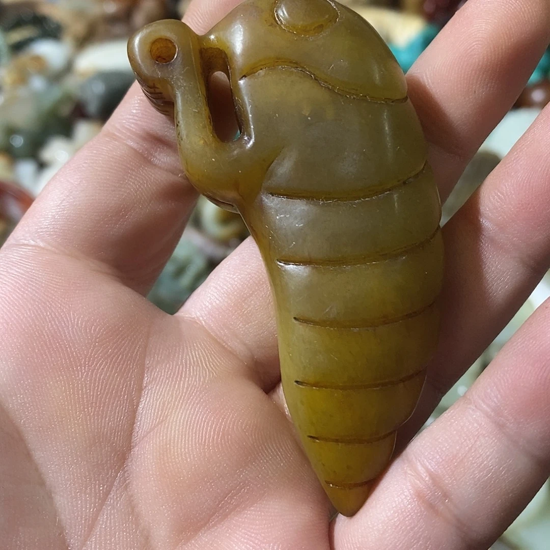 和田玉（糖玉）未镶嵌挂件