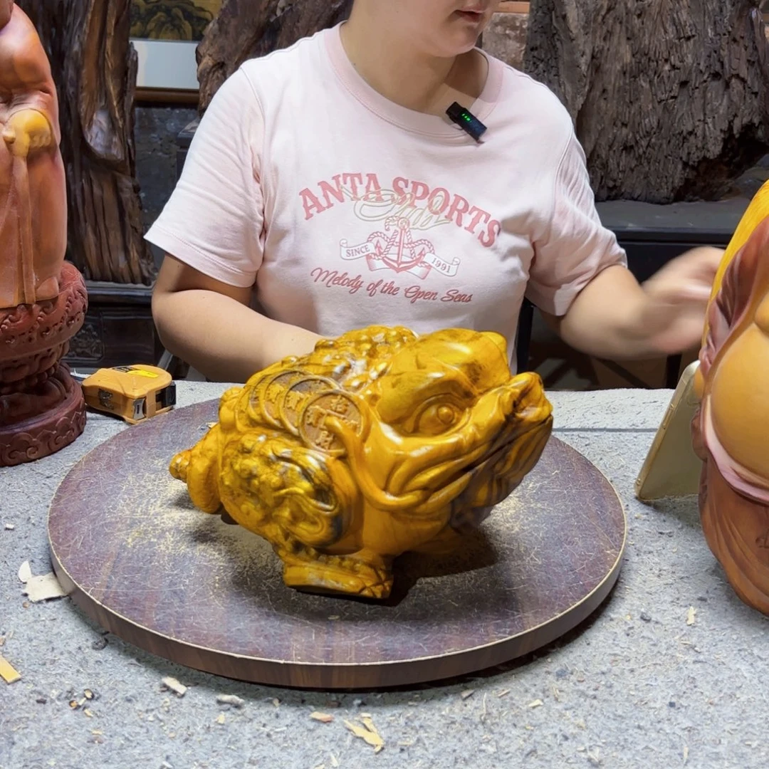 门***人香樟木金蟾香樟木