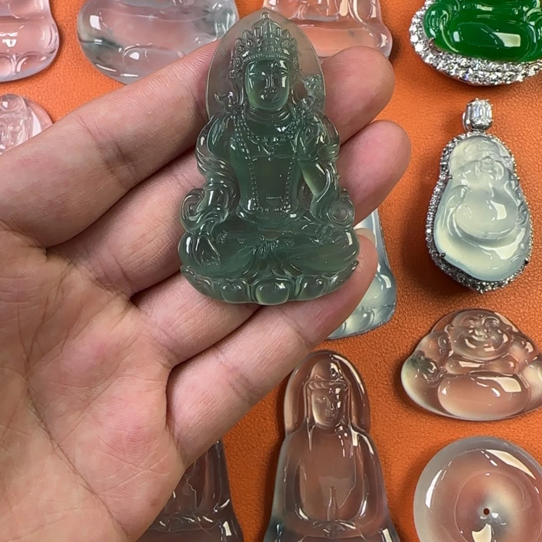 定制翡翠未镶嵌天然