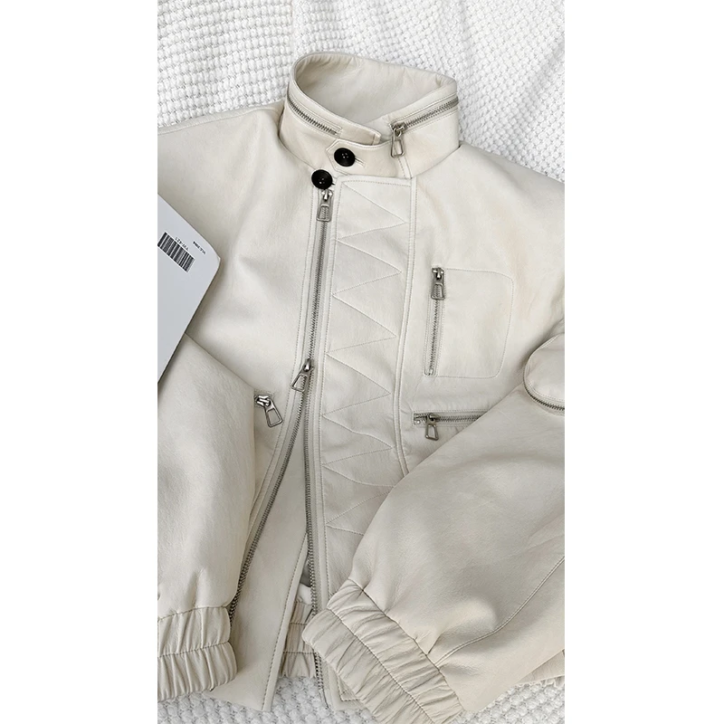 2025春季新品原创设计款立领夹克男美式休闲潮牌工装外套