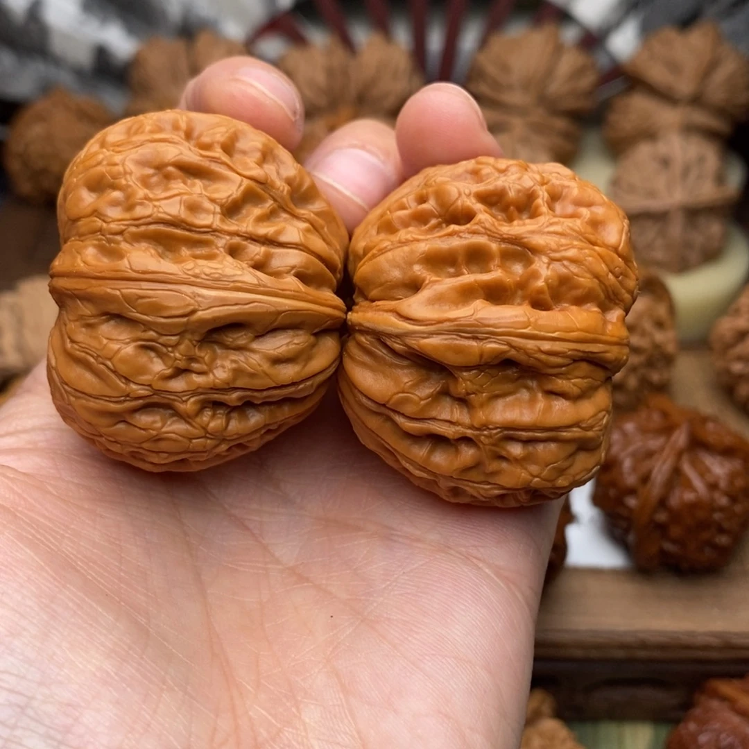 文玩核桃把件563号42元宝