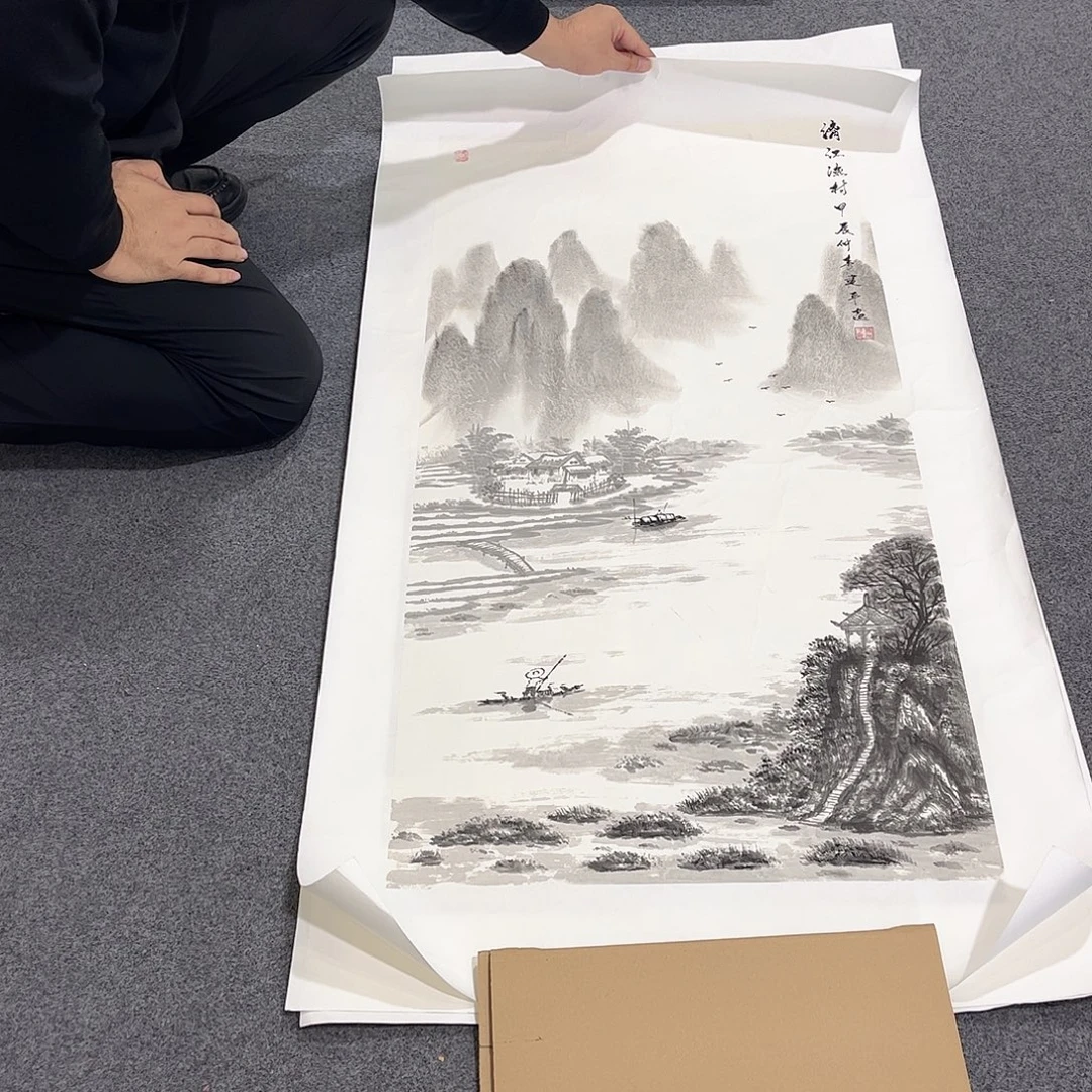 国画LT国画作品单幅任发