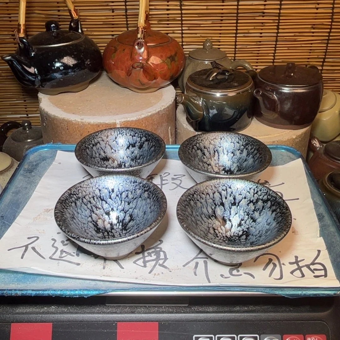 茶盏建盏 微瑕作品