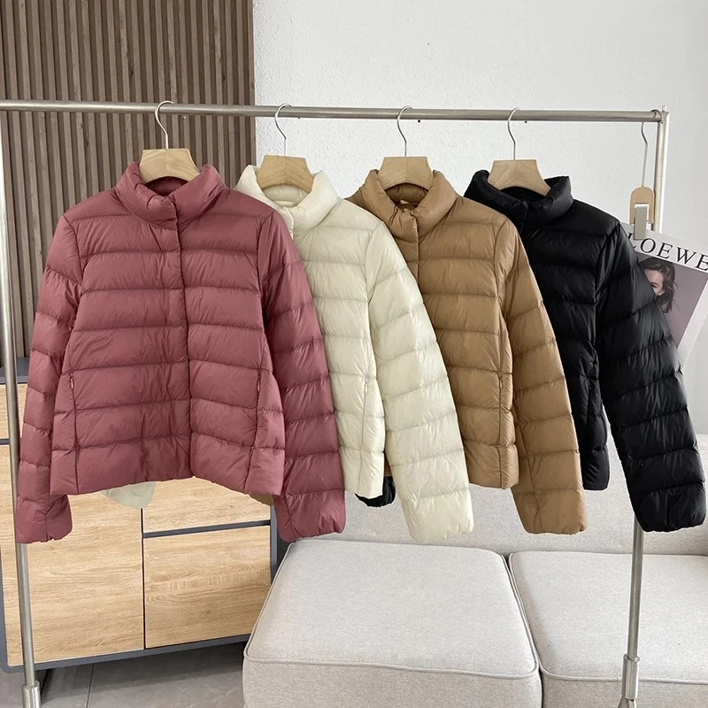 90绒 捡漏 U系列女装高级轻型羽绒夹克女冬季