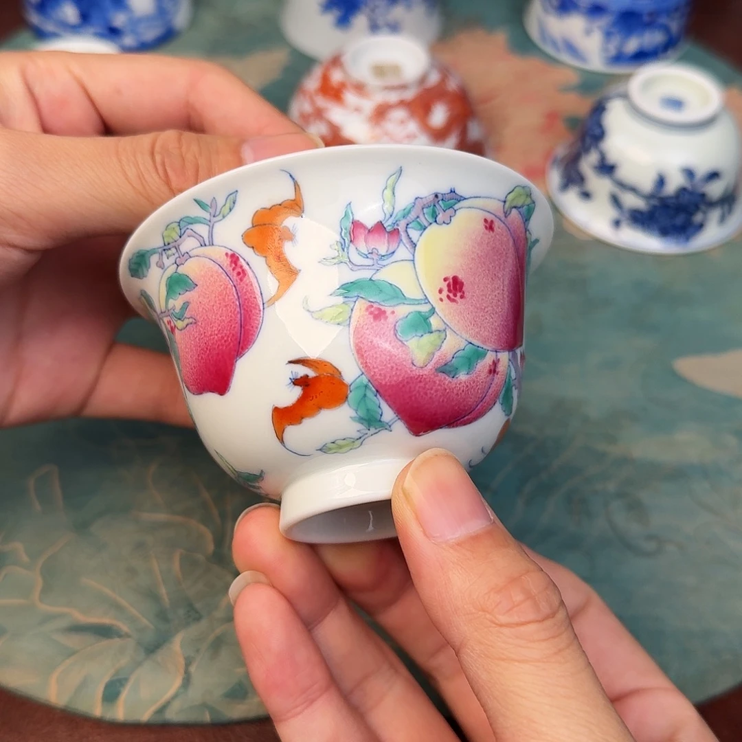 大***鸡陶现代景德镇全手工全手绘陶瓷