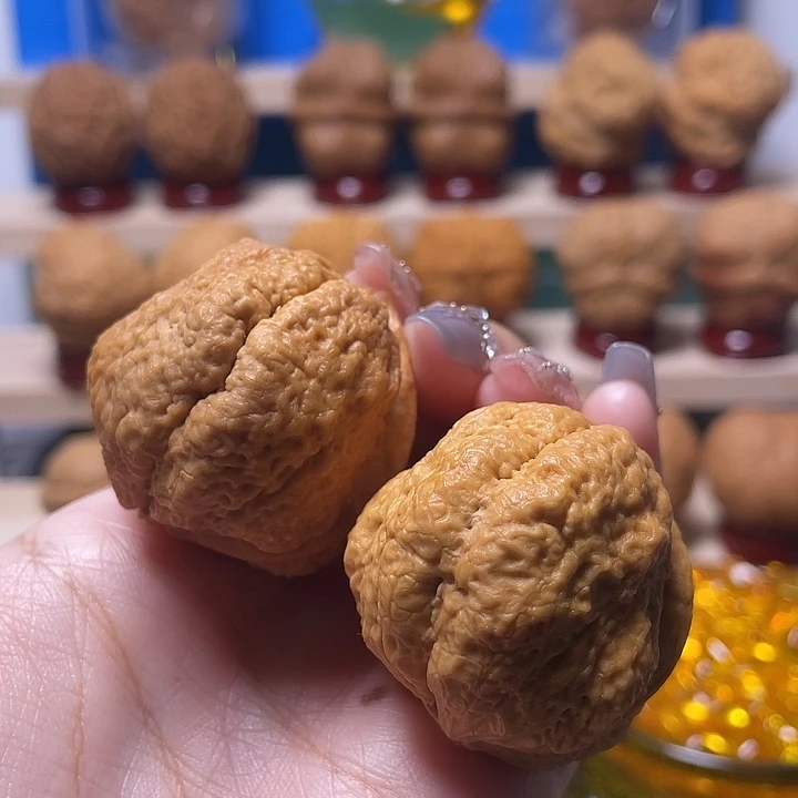 吊坠文玩核桃饕餮39