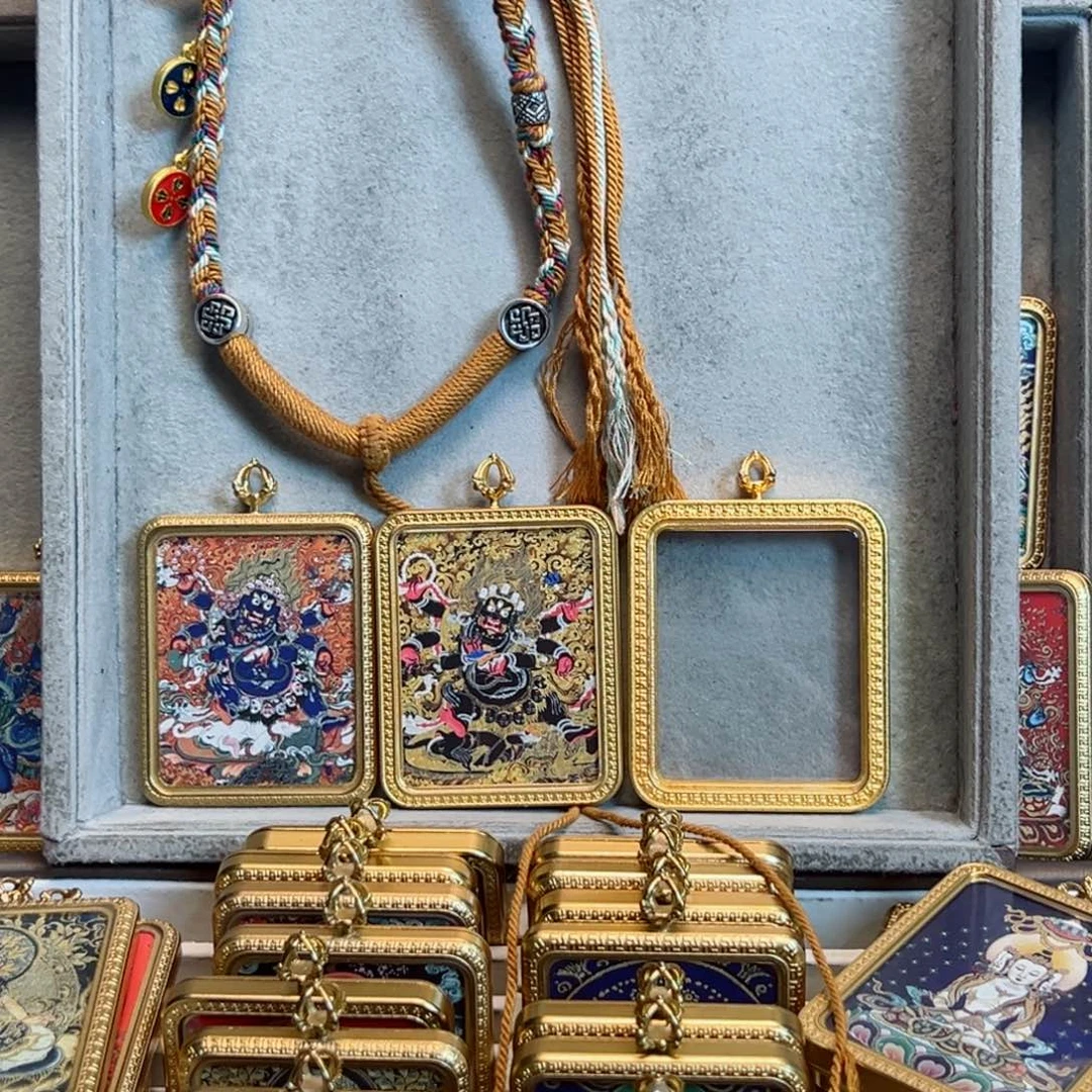 吊坠香***的双面定制大黑天