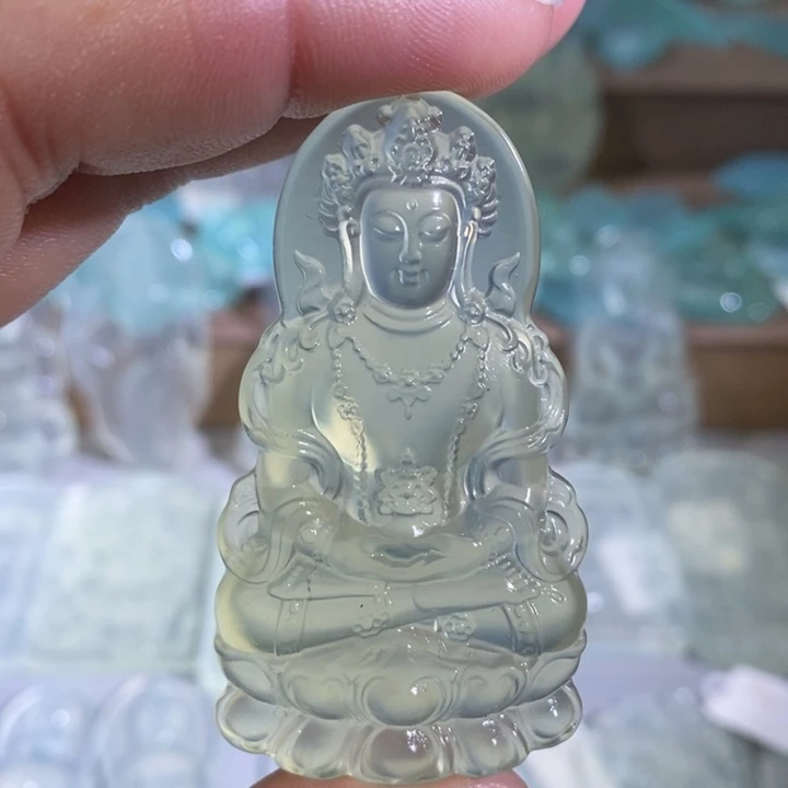 岫玉吊坠未镶嵌吊坠