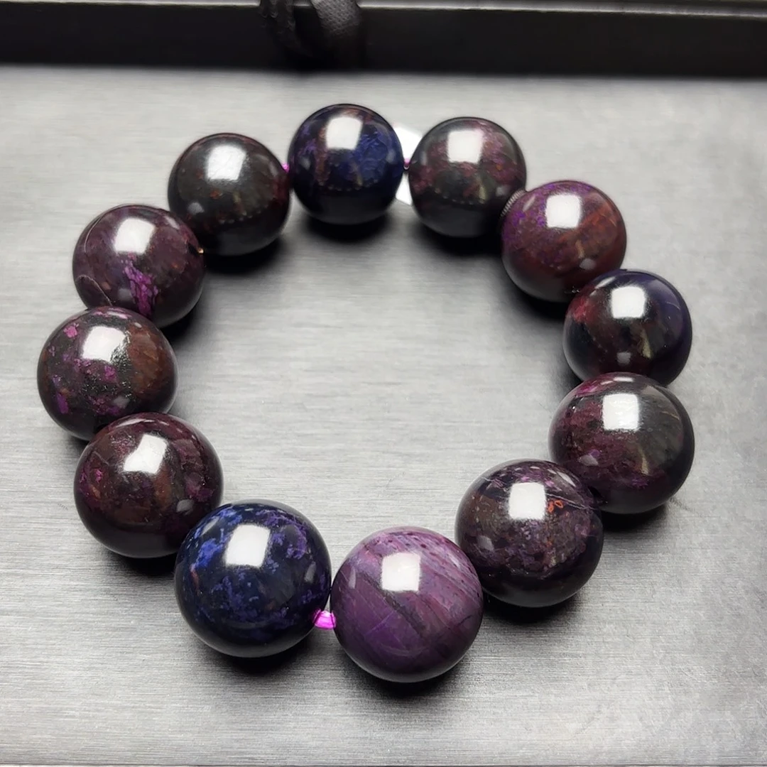 苏纪石（舒俱来）未镶嵌老油子手串20