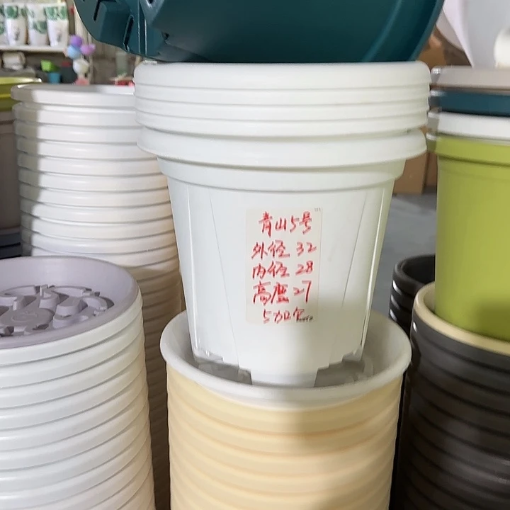 青山5#口径32无托纯白5个