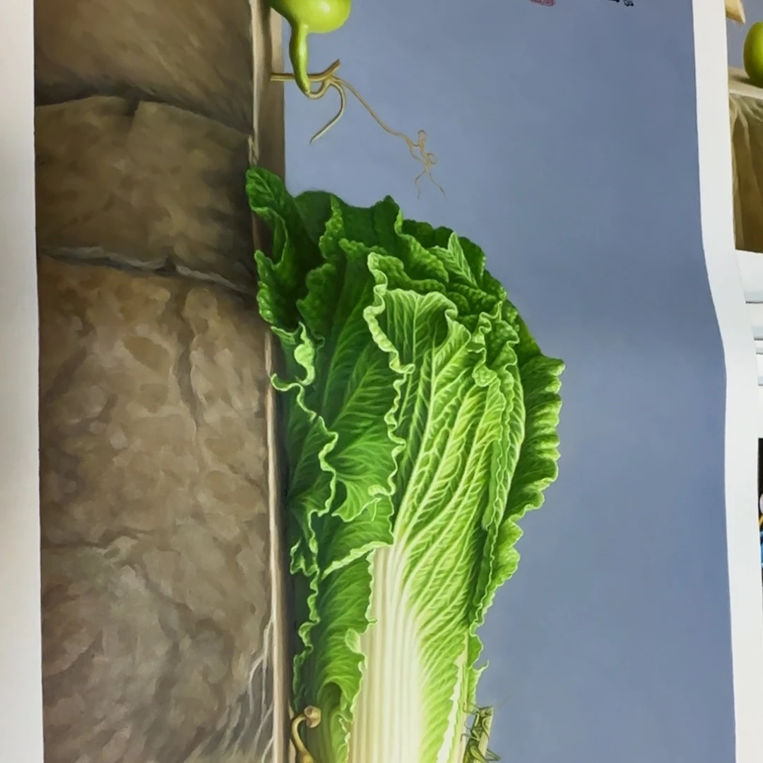 油画你在我心里是个