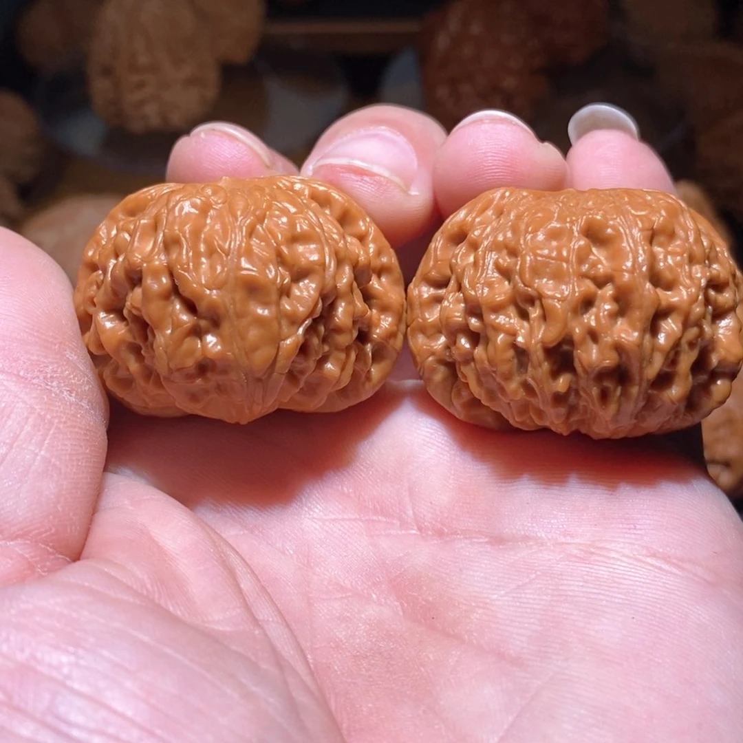 文玩核桃吊坠麦*龙眼磨盘