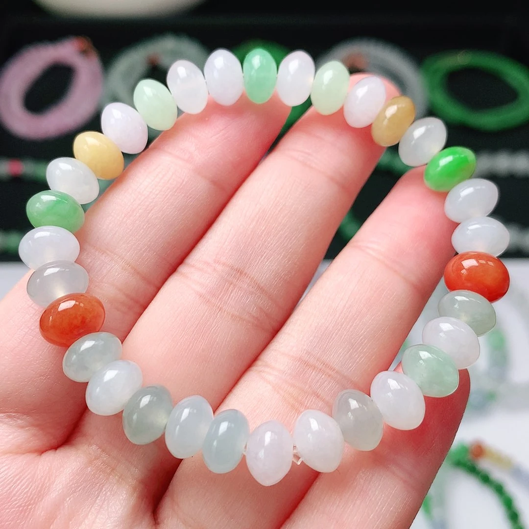 未镶嵌手链翡翠翡翠