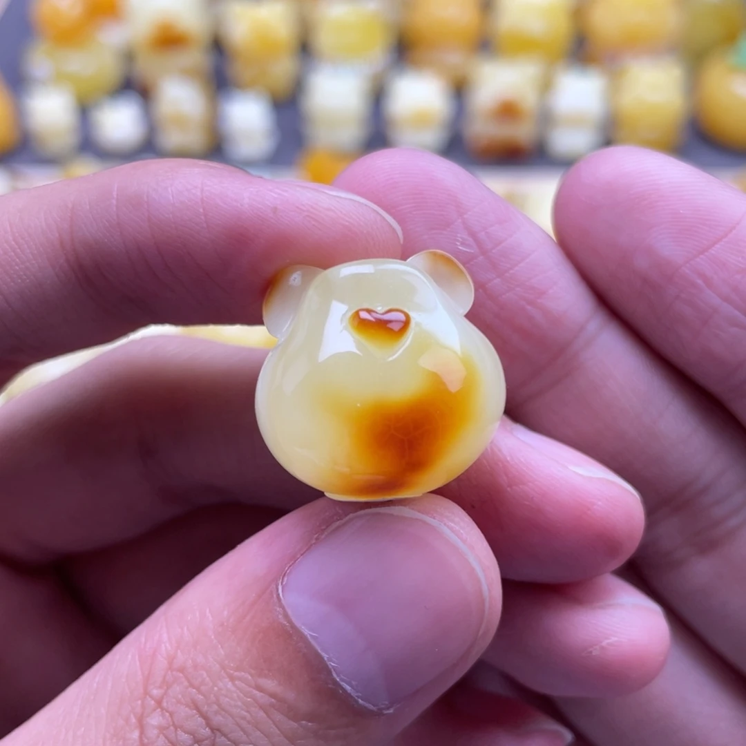 琥珀未镶嵌裸石蜜蜡