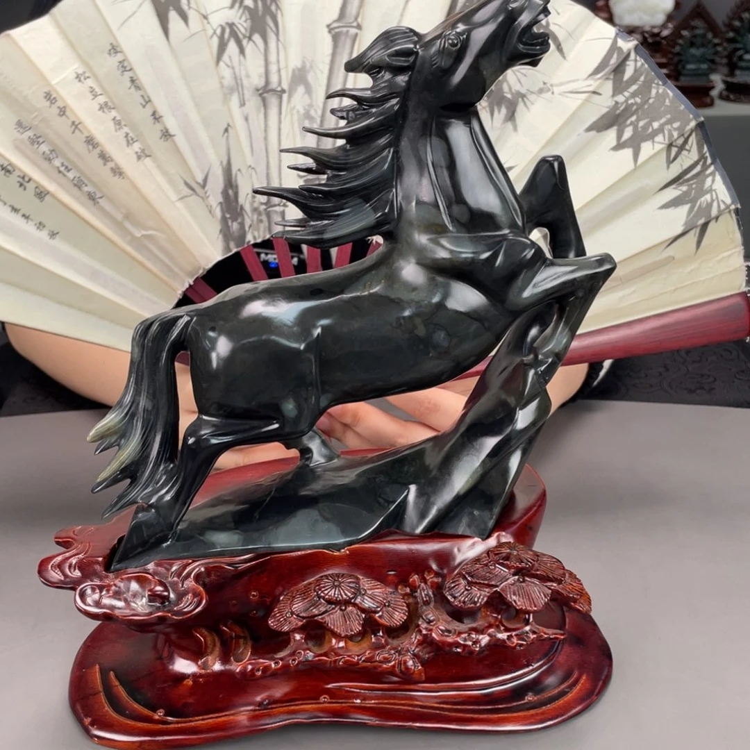 和田玉未镶嵌摆件