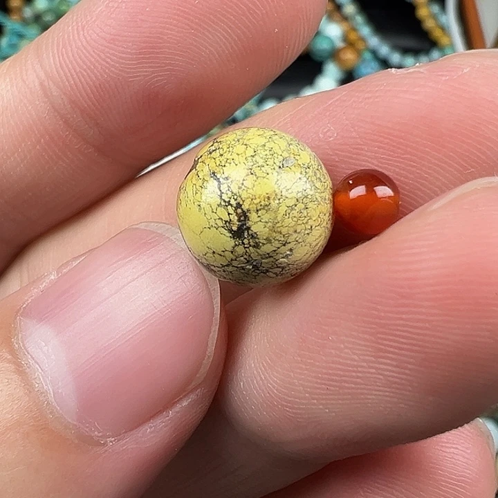 南红玛瑙未镶嵌配饰卡10.8