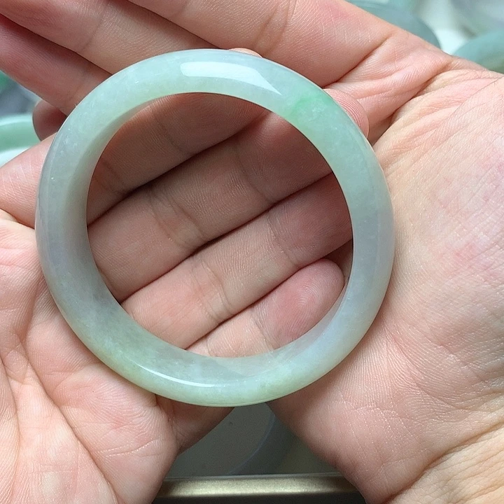 翡翠未镶嵌颈饰58宽版