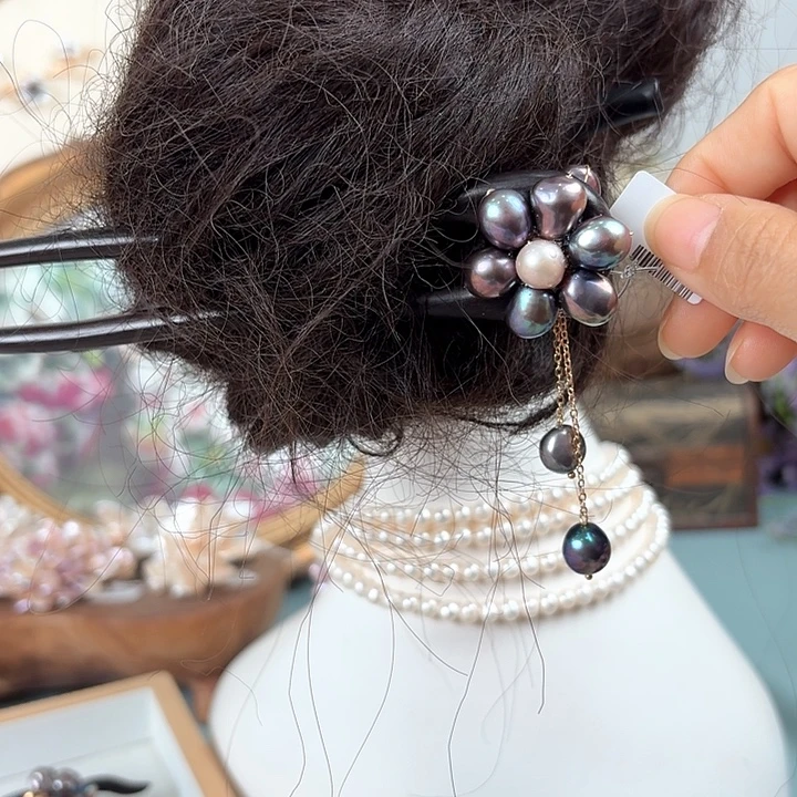 发饰淡水珍珠未镶嵌