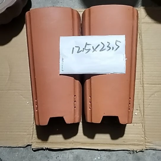 紫砂红泥四方签筒两个