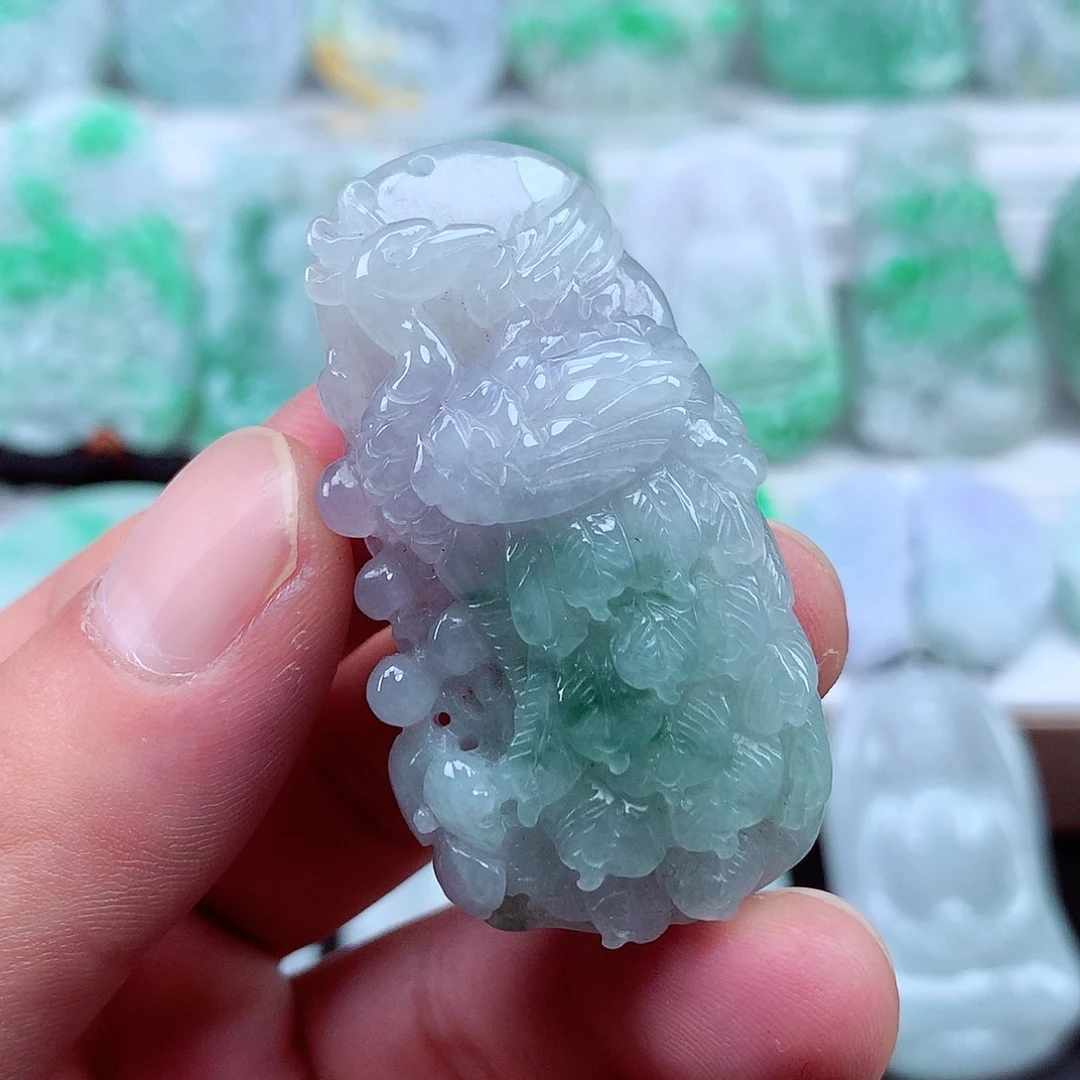 颈饰未镶嵌翡翠翡翠吊坠