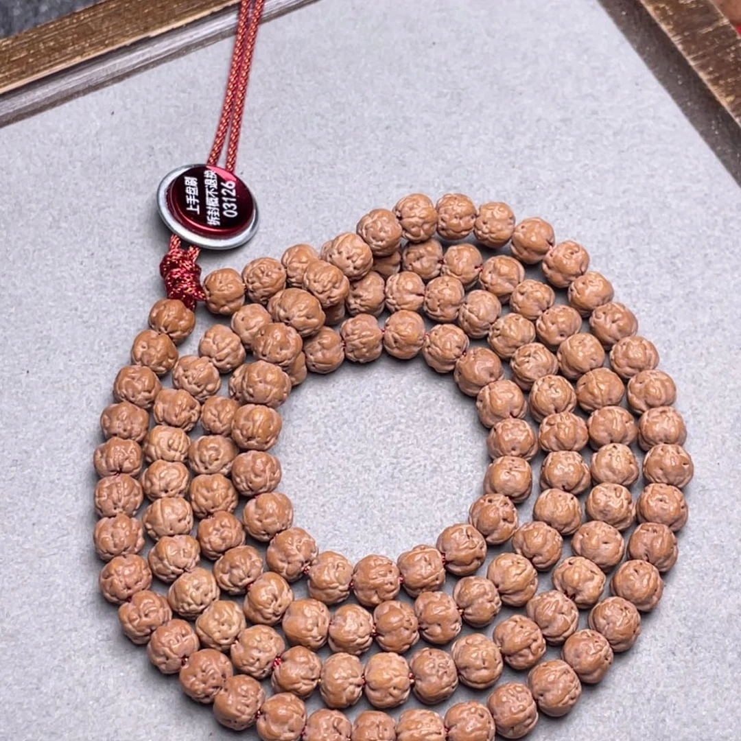 刘***.金刚菩提手串超头定制款满S佛手尺寸6.5➕