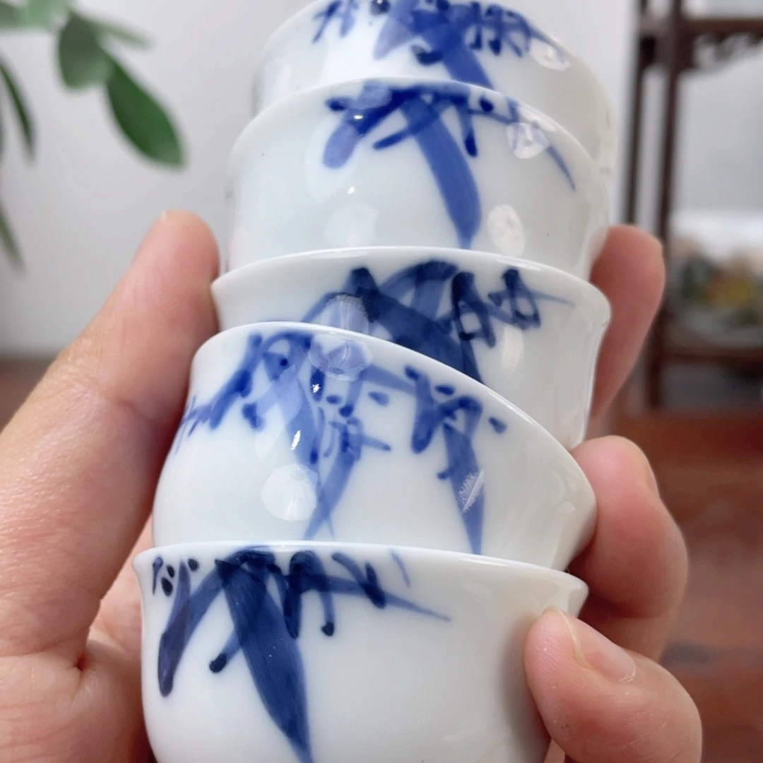 01老*茶釉下五彩高温瓷器