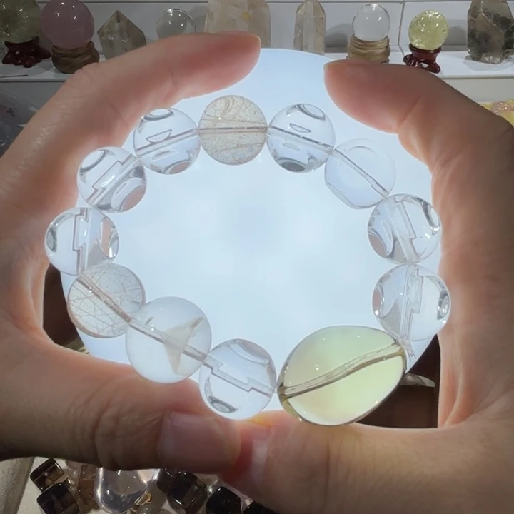 未镶嵌手链水晶手串