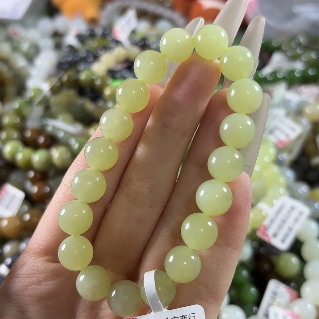 和田玉未镶嵌手链68