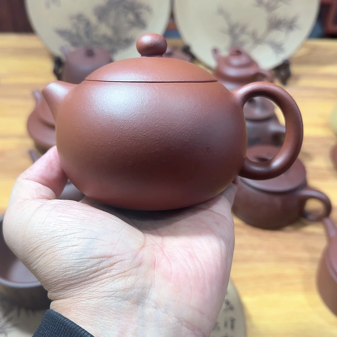 壶紫砂紫砂西施壶微瑕