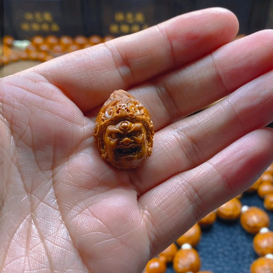 手串/手链橄榄核。*许静健2.1大黑天