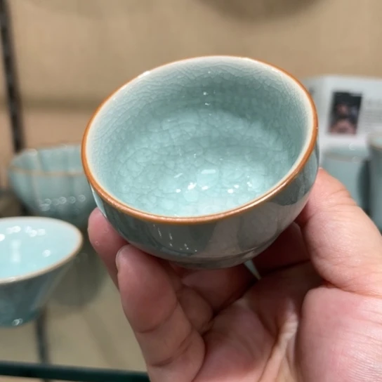 瓷片陶瓷茶具汝瓷茶具