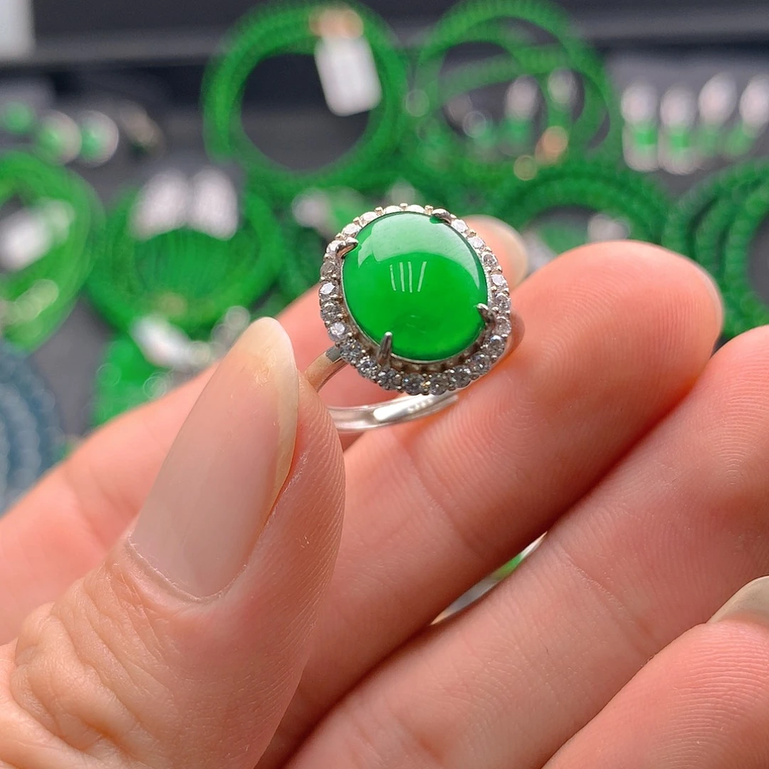 未镶嵌手链翡翠翡翠