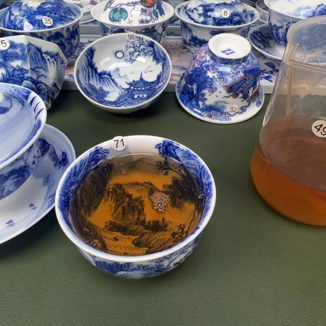 景德镇纯手工纯手绘茶具木木71