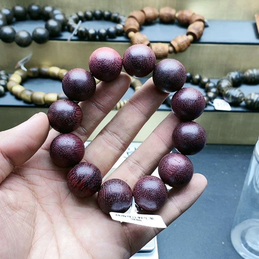乌木类手串/手链a69紫棋楠