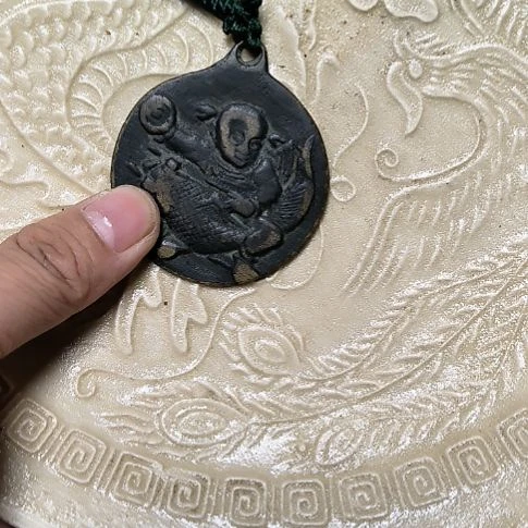 瓷片瓷器瓷器精品小件挂饰