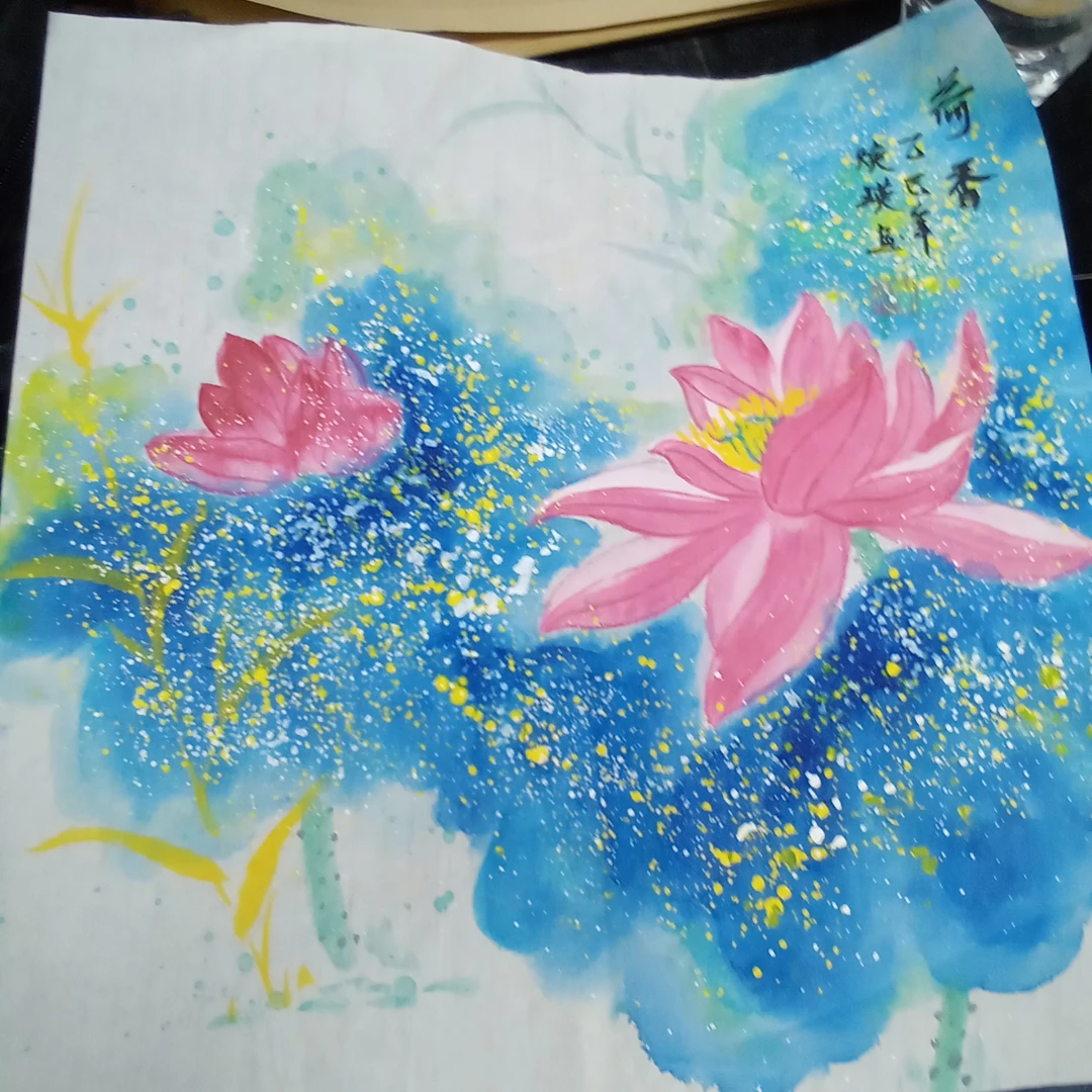 于焕瑛老师亲笔手绘花鸟1平尺（内容随机，介意慎拍）